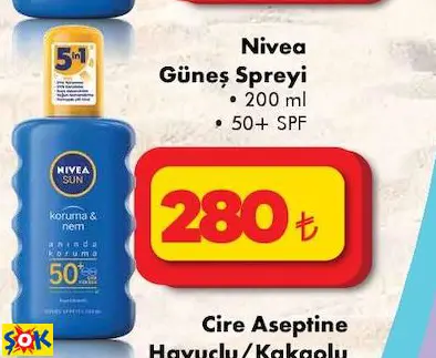 NİVEA GÜNEŞ SPREYİ